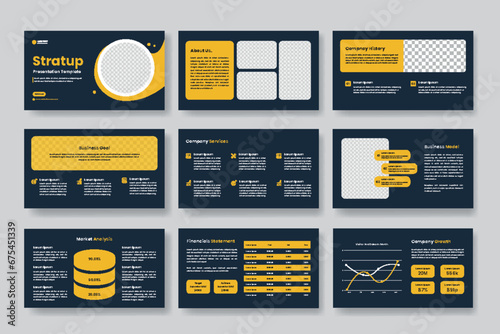 Creative business PowerPoint presentation slides template. Use for modern keynote presentation background, brochure layout, website slider, annual report, company profile