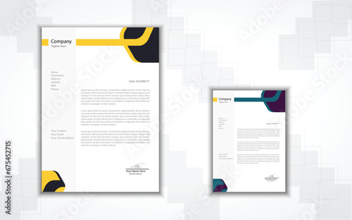 corporate latter head design