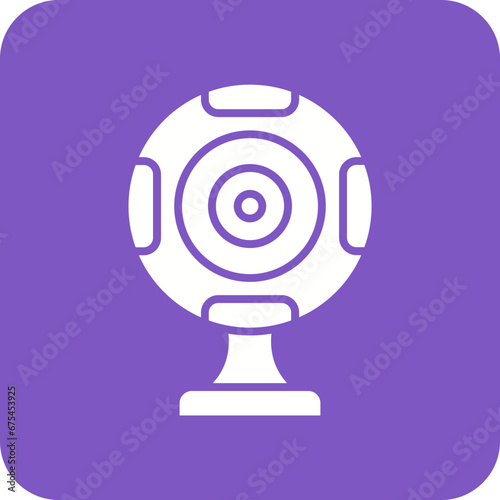 Webcam Line Color Icon