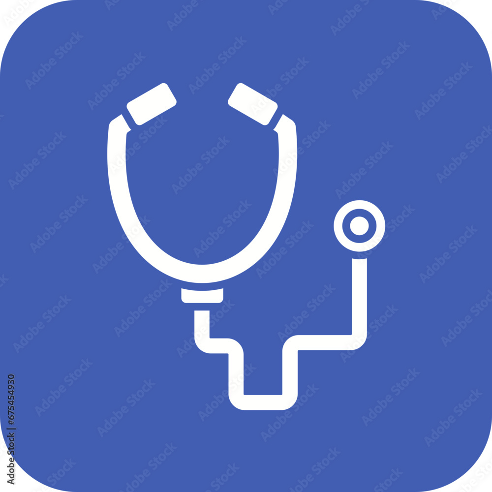 Stethoscope Line Color Icon Stethoscope Line Color Icon