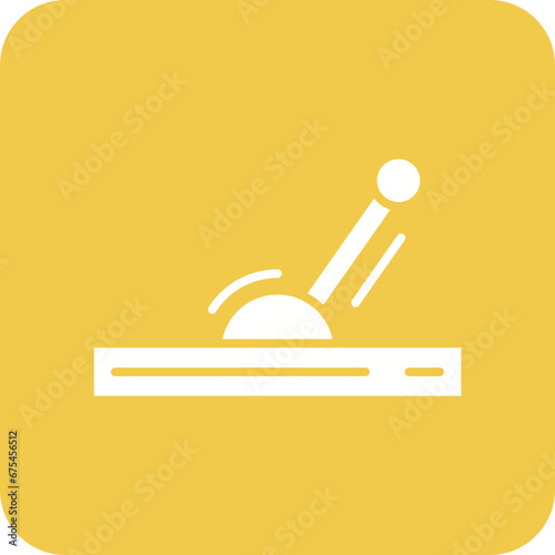 Control Lever Line Color Icon