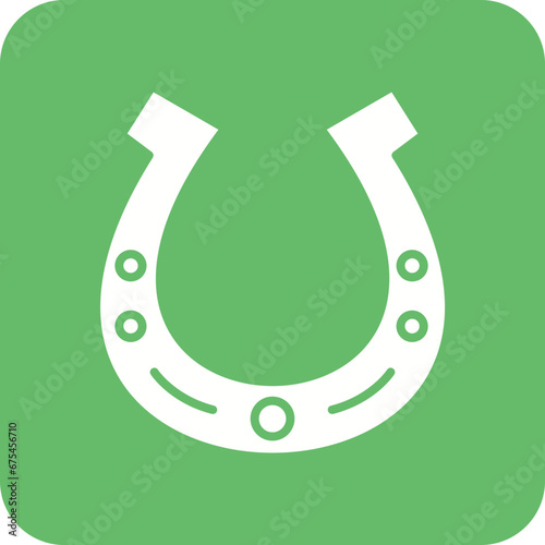 Horseshoe Line Color Icon