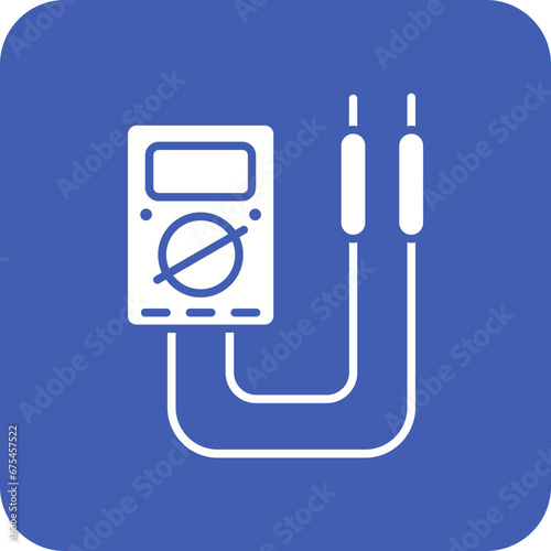 Multimeter Line Color Icon