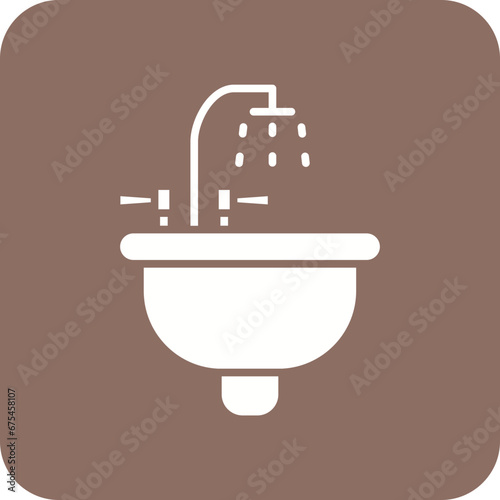 Sink Line Color Icon