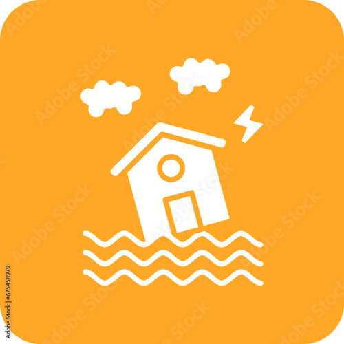 Flood Line Color Icon