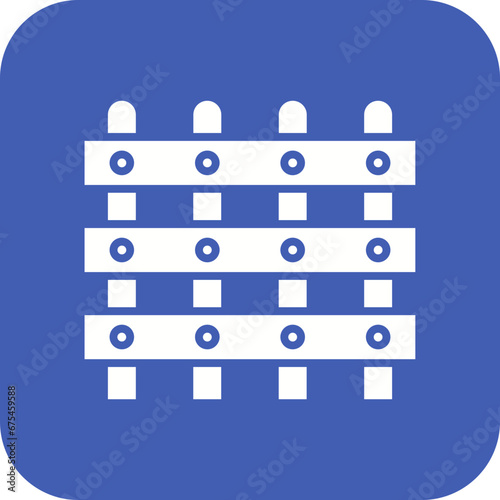 Fence Line Color Icon
