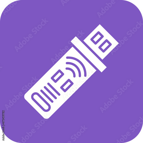 Dongle Line Color Icon