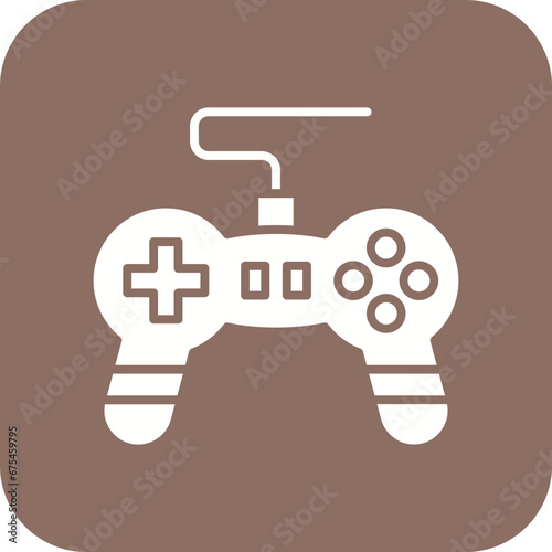 Gamepad Line Color Icon