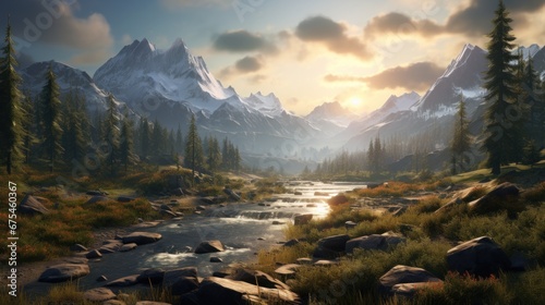 A stunning landscape in evolving immersive and captivating impact game worlds © Damian Sobczyk
