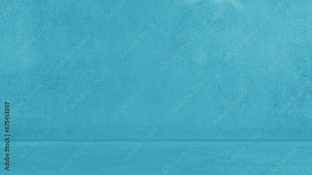 Minimalist Product Presentation on Light Blue Plaster Wall 