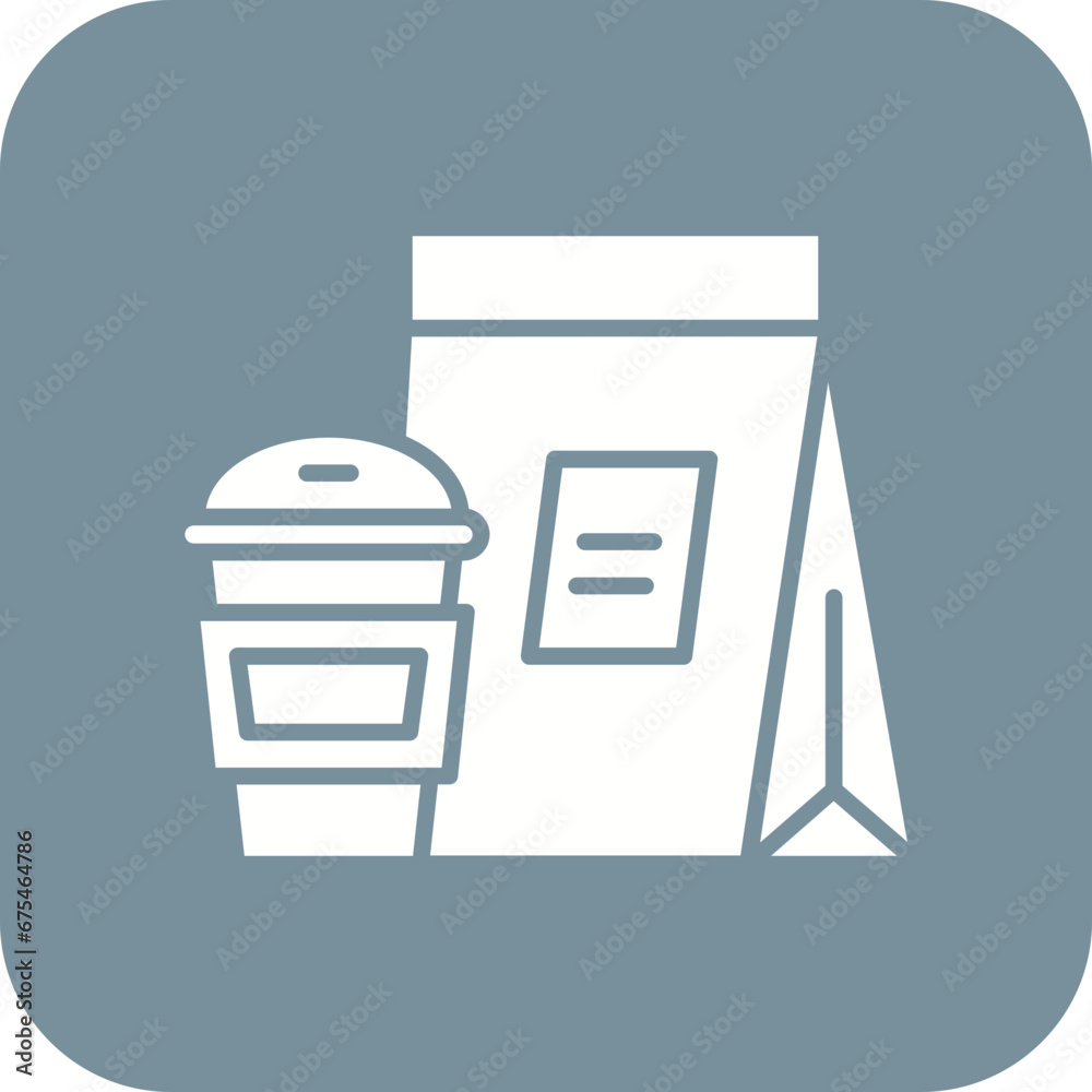 Take Away Line Color Icon Take Away Line Color Icon