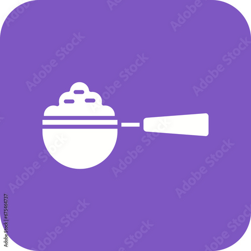 Measuring Spoons Line Color Icon