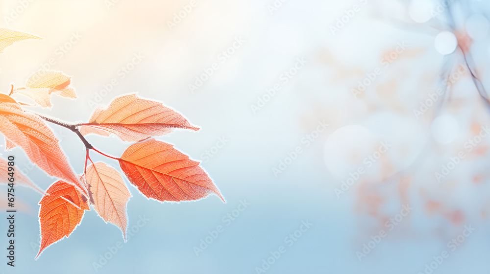 autumn leaves in the sun,nchanting Frost: Scenic Winter Backgrounds for Your Phone,Winter Symphony: Nature's Dance in Cold Harmony,AI Generative 