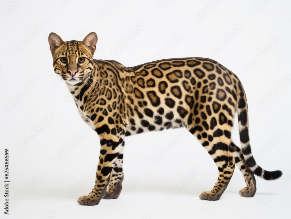 Awesome epic photo of cat on white background Awesome epic photo of cat on white background