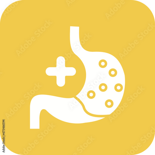 Gastroenterology Line Color Icon