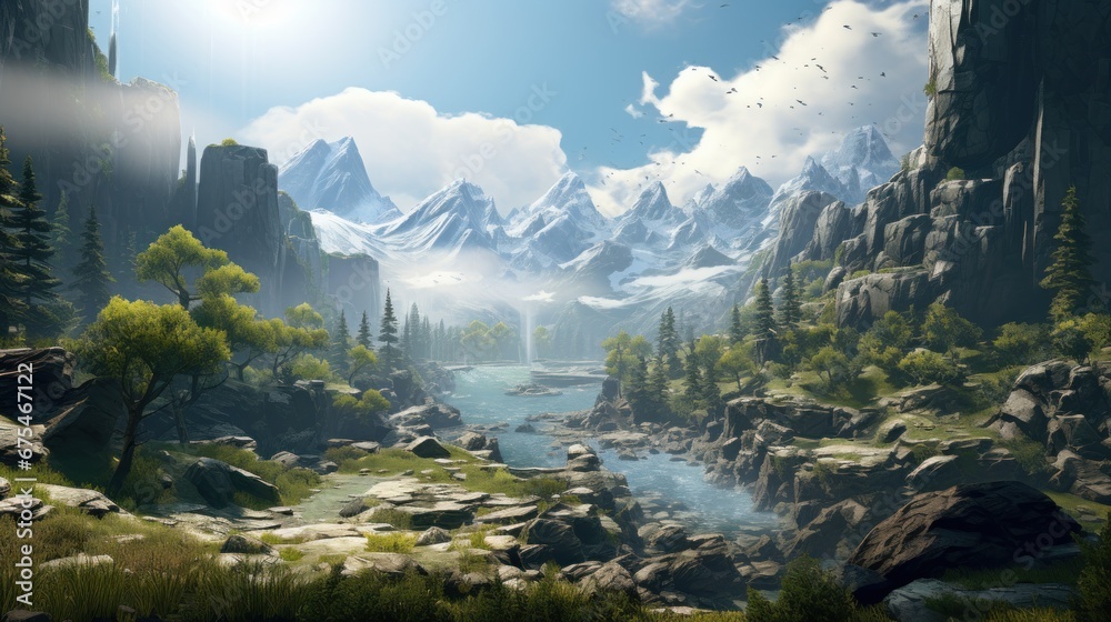 Investigate the intersection of game world design and technical ...