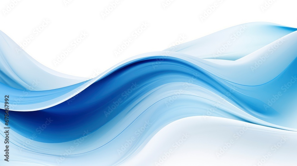 Abstract background with blue and white colored waves Abstract background with blue and white colored waves