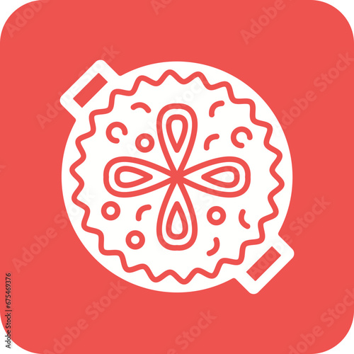 Paella Line Color Icon