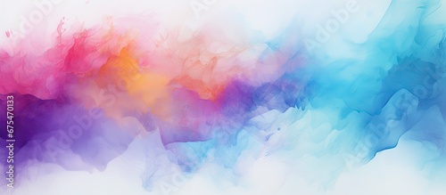 The abstract watercolor background texture on the paper adds an artistic touch to the illustration making it perfect for a brochure poster or even a website s graphic design while the grunge