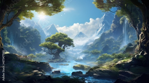 Fantasy landscape art and its profound impact on player engagement and emotional connection to the magical game world