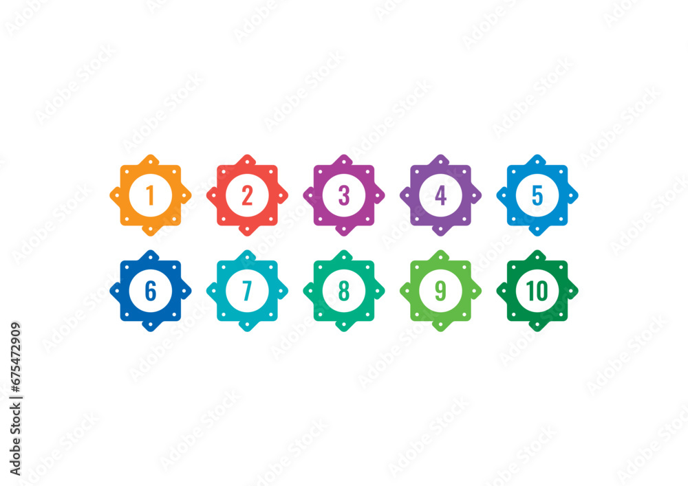 numbers in geometric shape. 1-10 math numbers. 1-10 numbers for education, business, academy, university numbers in geometric shape. 1-10 math numbers. 1-10 numbers for education, business, academy, university