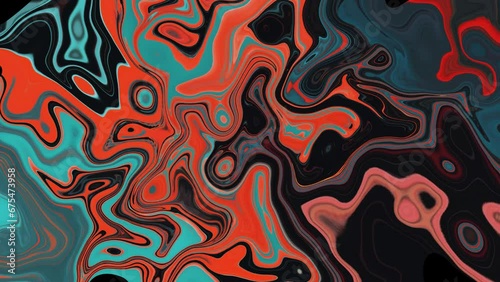 Wallpaper Mural Color Gradient motion abstract background wallpaper. twirl splash wave flow Torontodigital.ca