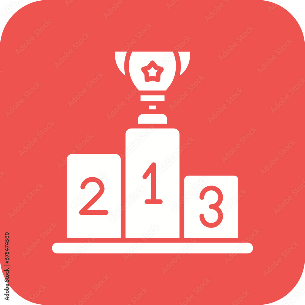 Podium Line Color Icon
