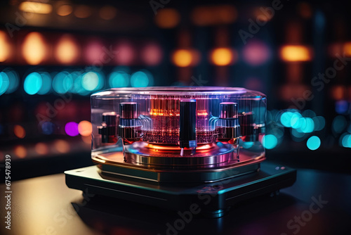 Quantum computer with photons 