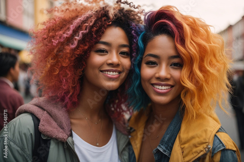 portrait of two women