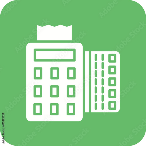 Pos Terminal Line Color Icon