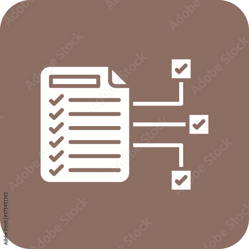 Scrum Tasks Line Color Icon