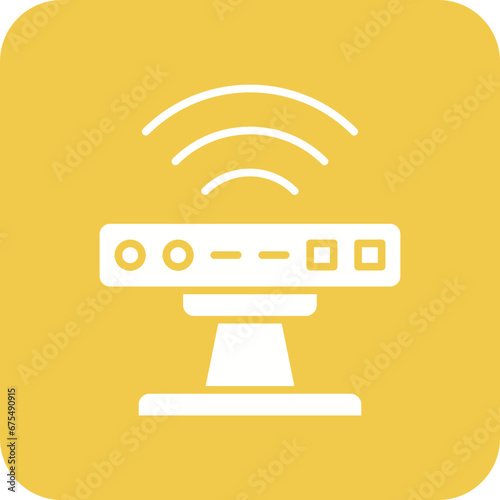 Kinect Line Color Icon