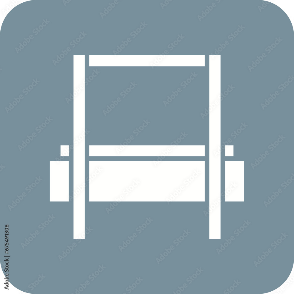 High Jump Line Color Icon High Jump Line Color Icon