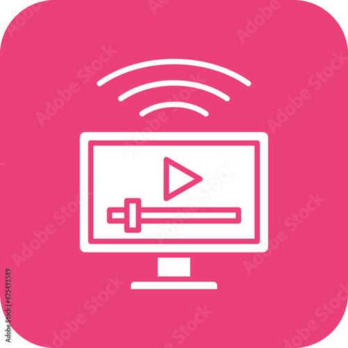 Smart Media Line Color Icon