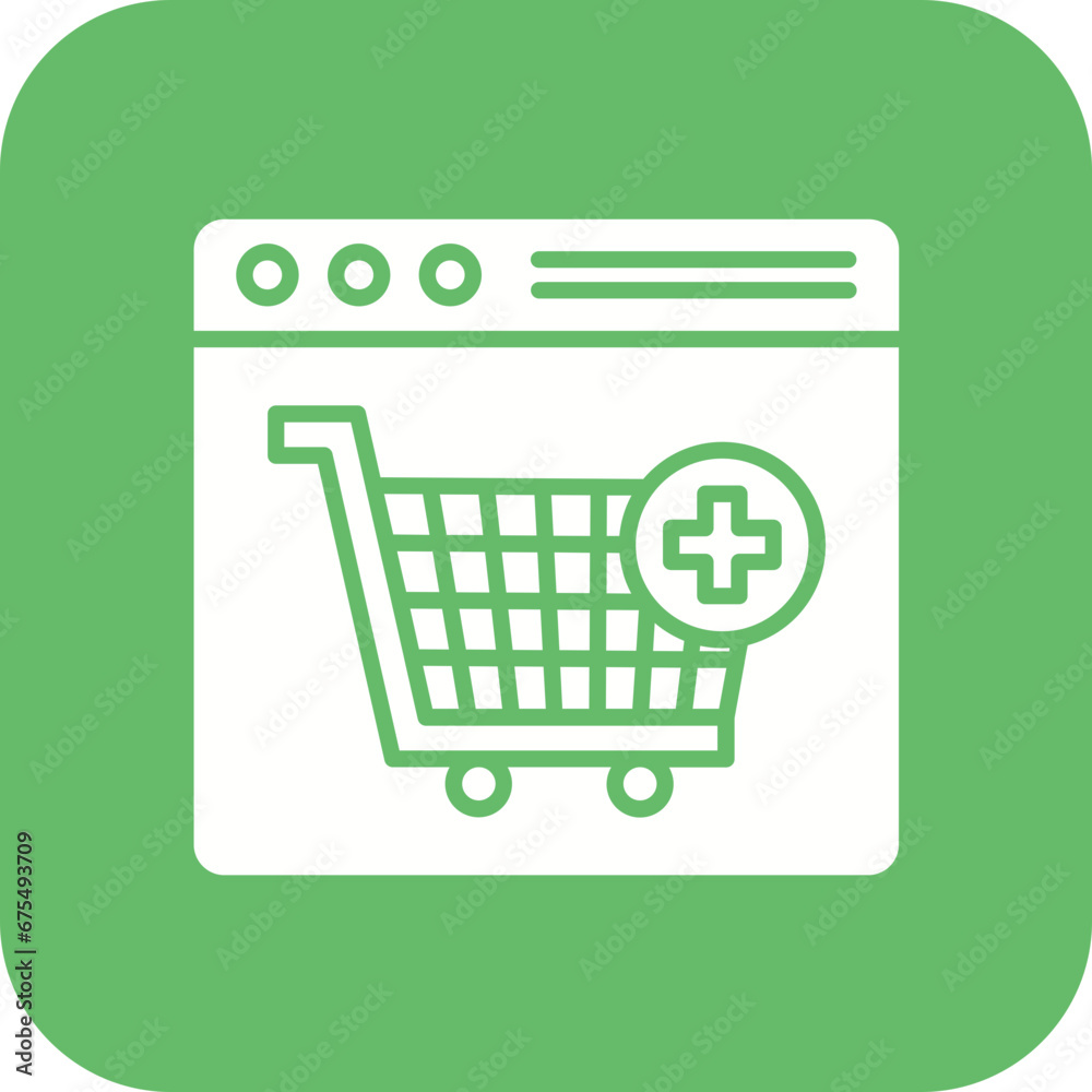 Purchasing Line Color Icon Purchasing Line Color Icon