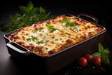 Traditional homemade lasagna