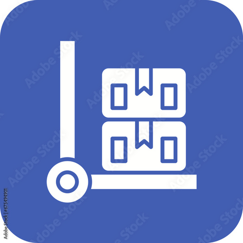 Box Carrier Line Color Icon
