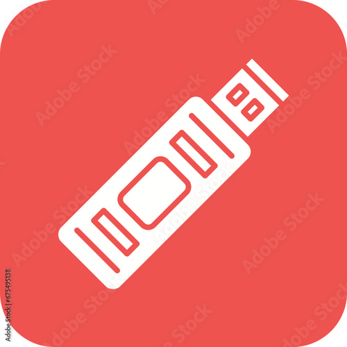 USB Line Color Icon