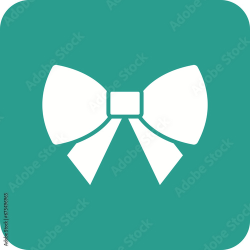 Bow Tie Line Color Icon