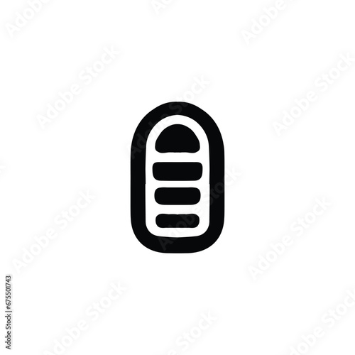 Battery icon. Simple style technology company poster background symbol. Battery brand logo design element. Battery t-shirt printing. Vector for sticker.