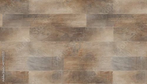 Seamless woodgrain texture. Faded neutral tan brown flooring design. Detailed ornate rustic pattern background.