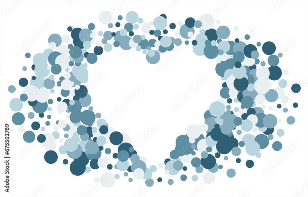 Bubbles pattern Frame Blue banner web. Colored Background. Vector illustration. Bubbles pattern Frame Blue banner web. Colored Background. Vector illustration.