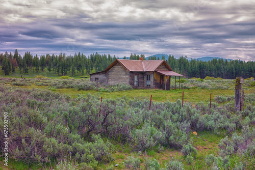 Old Building in Whitney Ghost Town