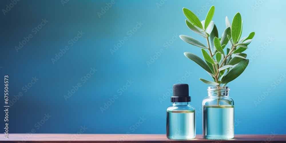 Organic eucalyptus moisturizing nasal spray with fresh eucalyptus