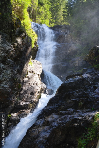 Riesachfall, reißender Wasserfall in der Steiermark photo