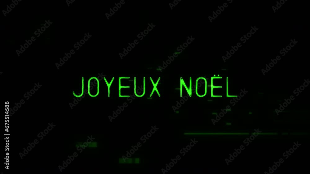 Joyeux Noël - Titre Glitch Joyeux Noël - Titre Glitch