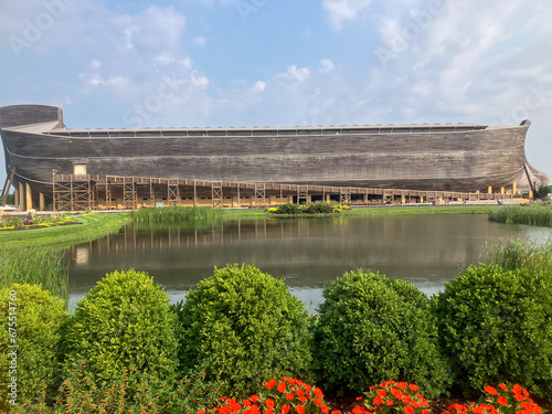 Ark Encounter in Williamstown Kentucky Noah Exhibit 2023. High quality photo photo