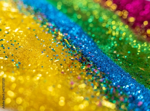 Colorful Glittering Abstract Background