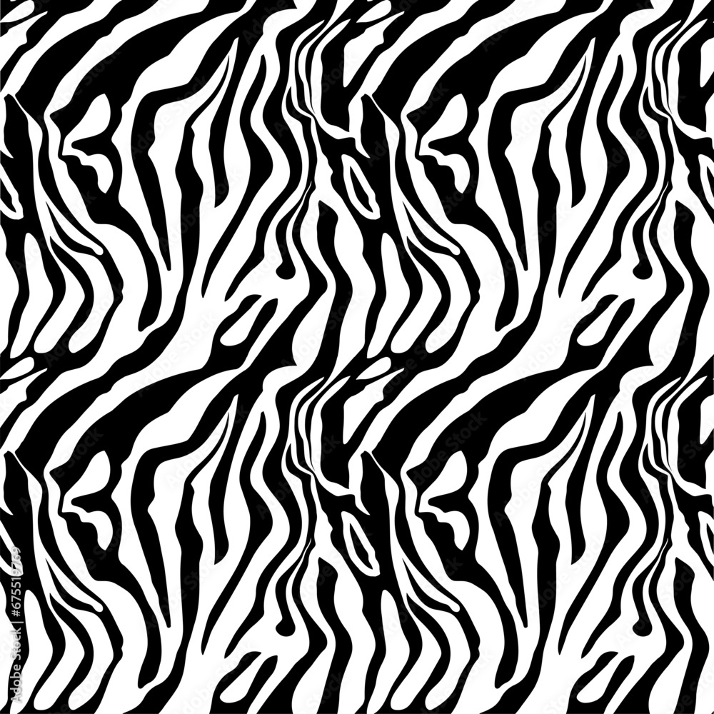 geometric black zebra line  pattern background texture background fabric design print