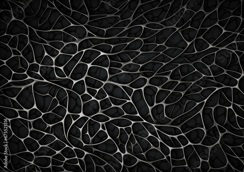 Neural pattern mesh background. AI generative.